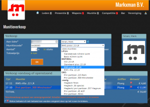 Markxman Online - Munitieverkoop