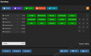 Markxman Online - Barmodule touchscreen